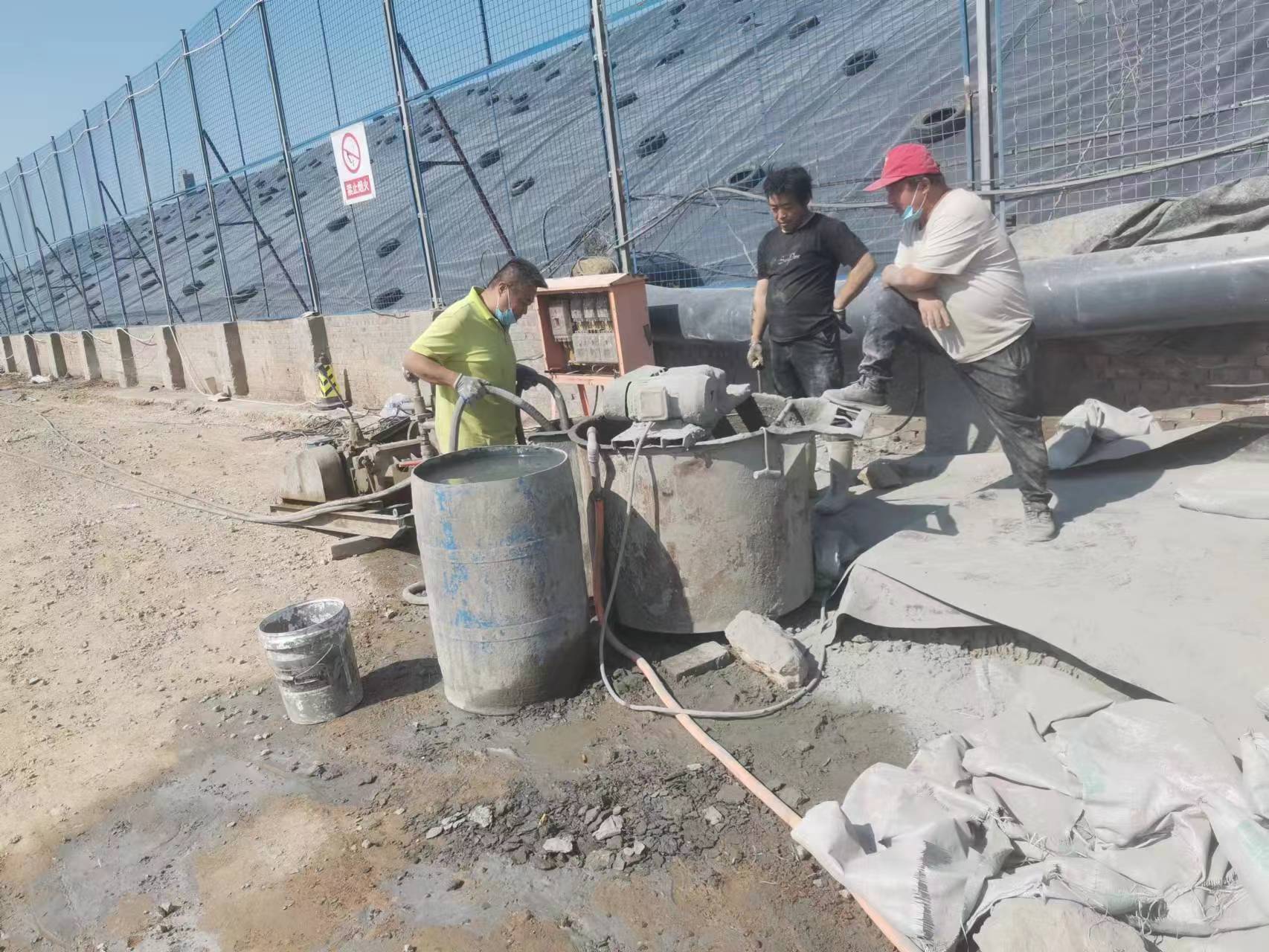 湾里袖阀管注浆